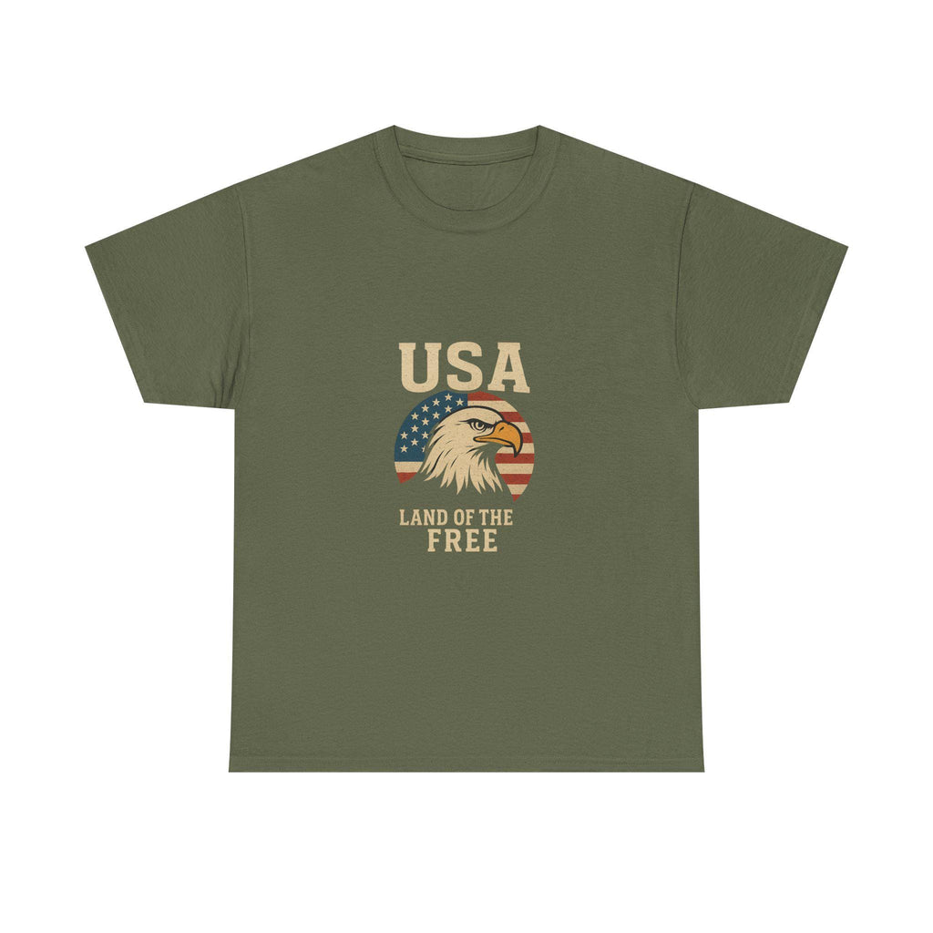 America Logo T-Shirt | Patriotic USA Flag Graphic Tee