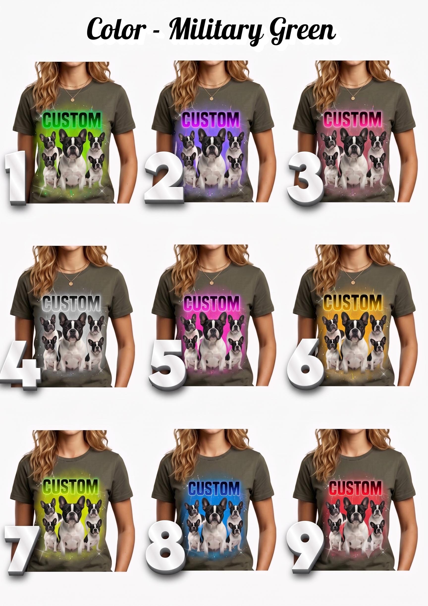Custom Bootleg T-Shirt, Personalized Vintage Graphic Tee,  Custom Picture T-Shirt, Custom Photo Collage Tee, Unisex Oversized Gift