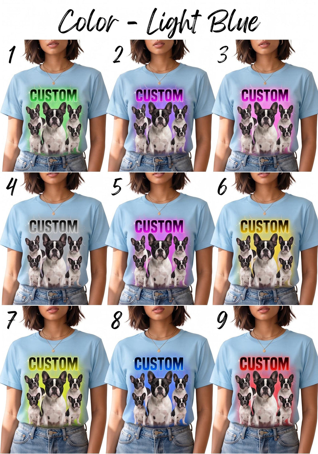 Custom Bootleg T-Shirt, Personalized Vintage Graphic Tee,  Custom Picture T-Shirt, Custom Photo Collage Tee, Unisex Oversized Gift
