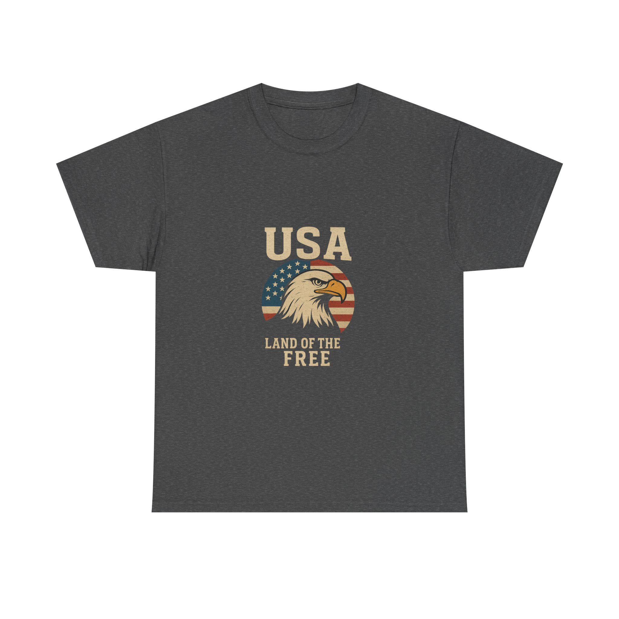 America Logo T-Shirt | Patriotic USA Flag Graphic Tee