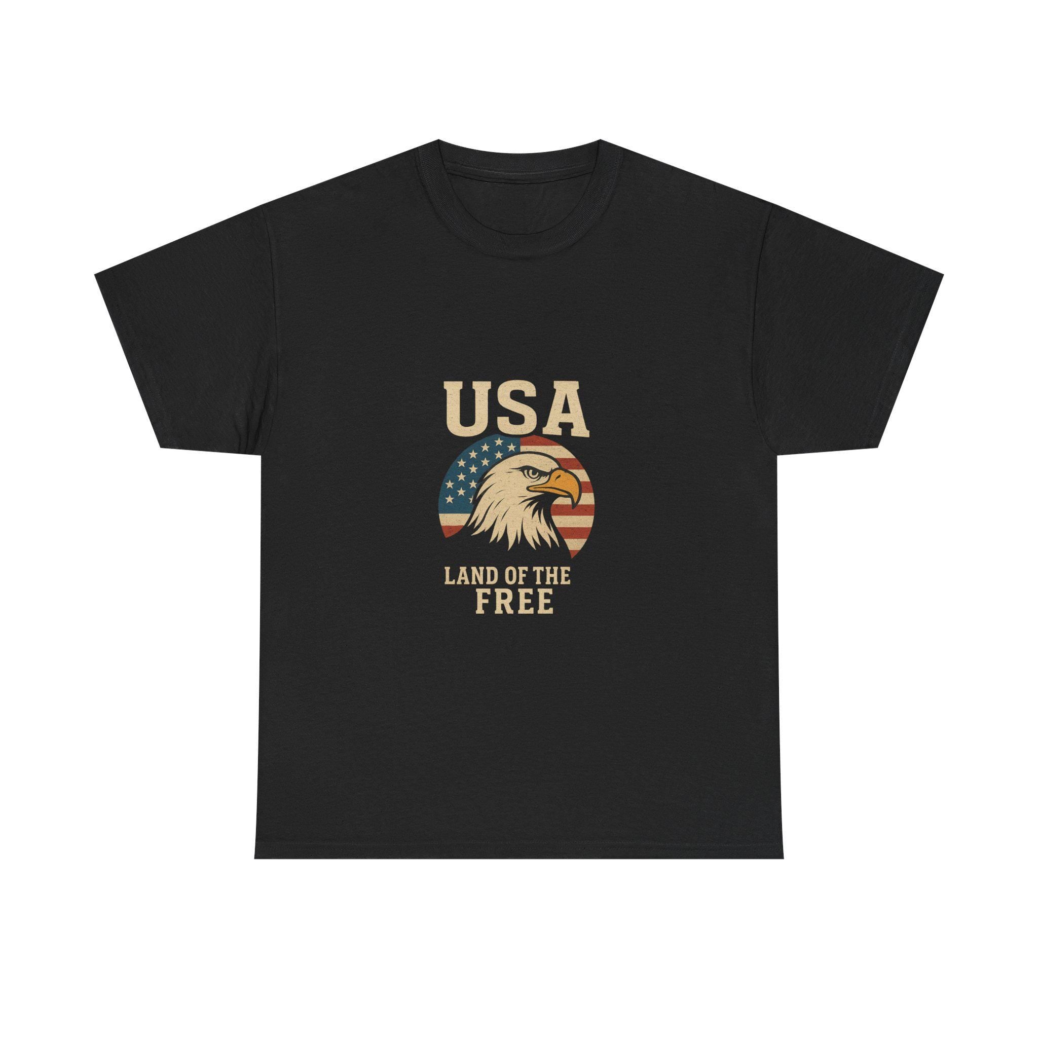 America Logo T-Shirt | Patriotic USA Flag Graphic Tee