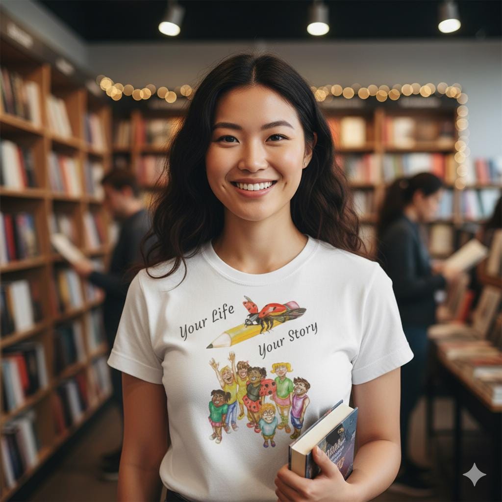 Your Life Your Story Joseph Campbell  Pencil T-Shirt | Diversity Children Illustration