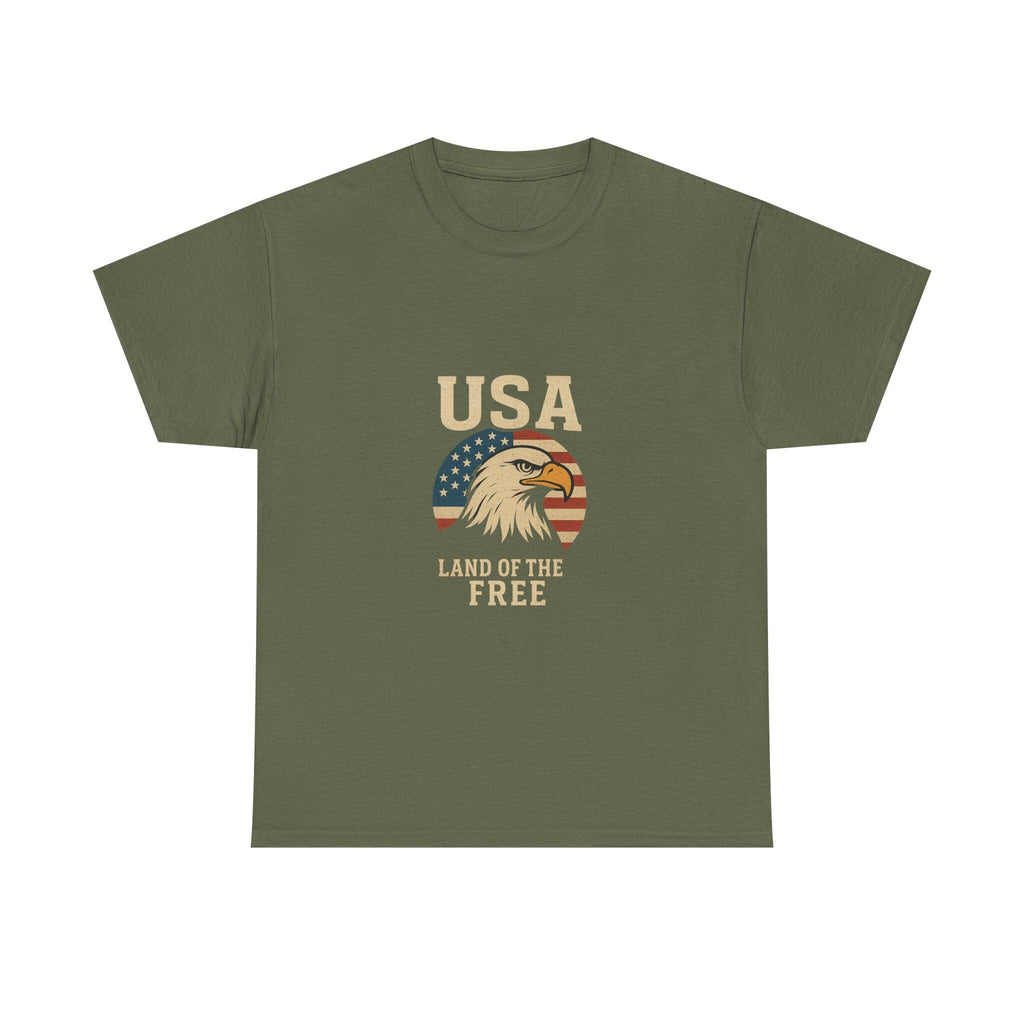 America Logo T-Shirt | Patriotic USA Flag Graphic Tee