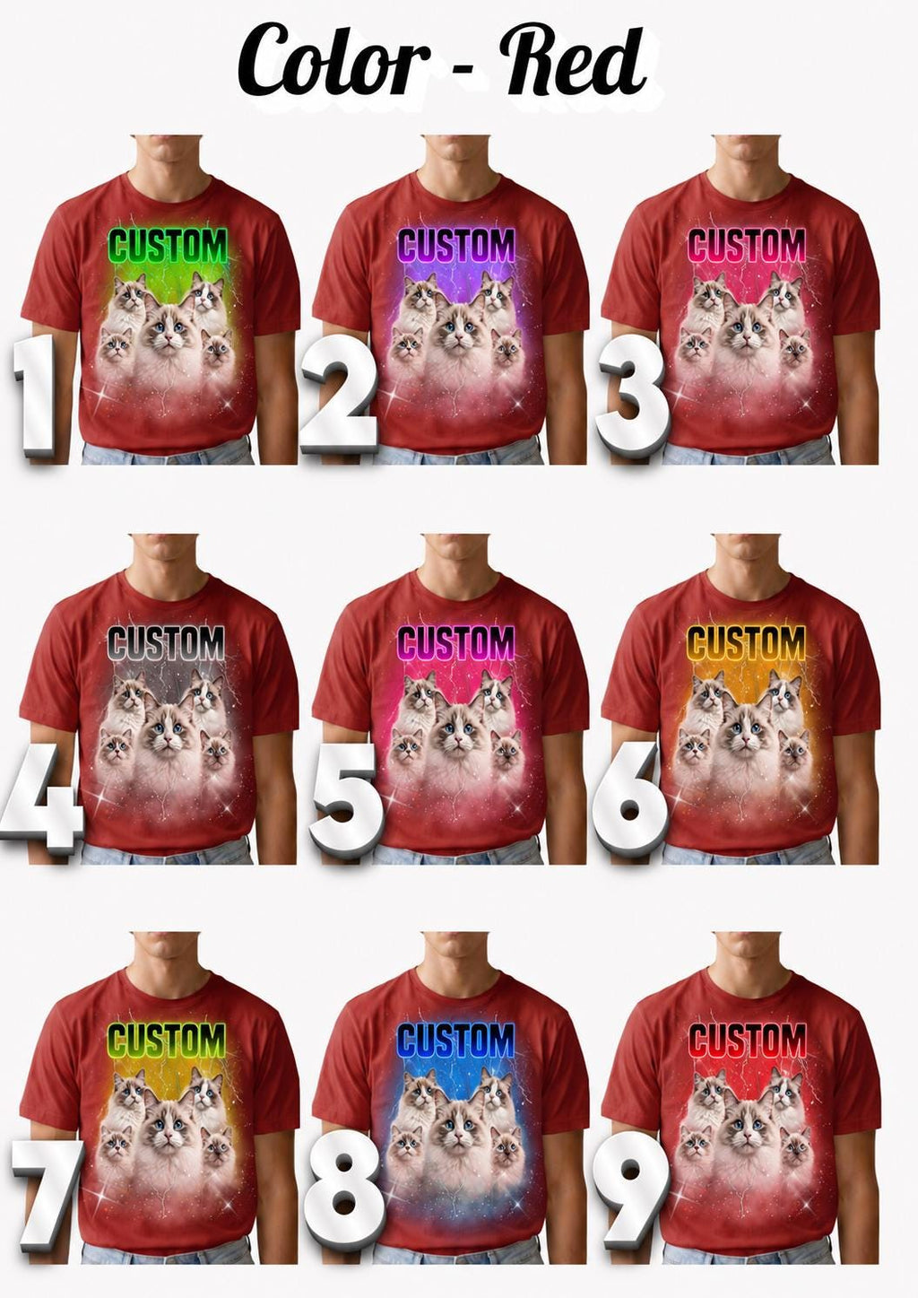Custom Bootleg T-Shirt, Personalized Vintage Graphic Tee,  Custom Picture T-Shirt, Custom Photo Collage Tee, Unisex Oversized Gift