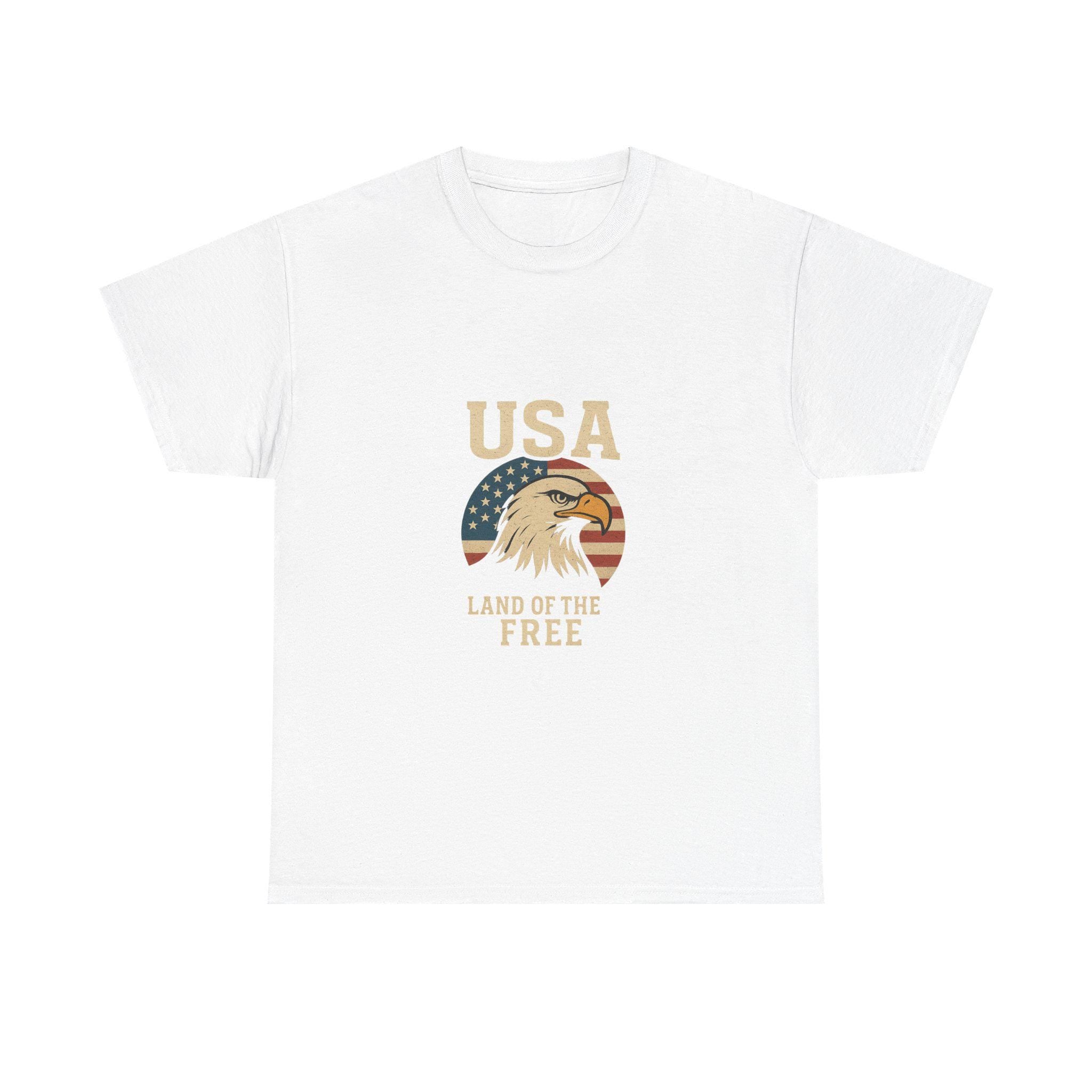 America Logo T-Shirt | Patriotic USA Flag Graphic Tee
